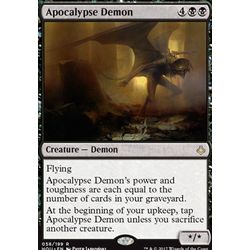 Magic löskort: Hour of Devastation: Apocalypse Demon (Foil)