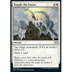Magic löskort: Double Masters: Topple the Statue (Foil)