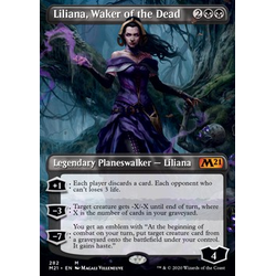 Magic löskort: Core Set 2021: Liliana, Waker of the Dead (alternative art) (Foil)