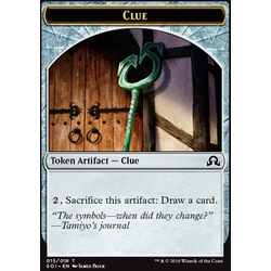 Magic löskort: Shadows over Innistrad: Clue Token