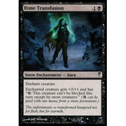 Magic löskort: Coldsnap: Rime Transfusion