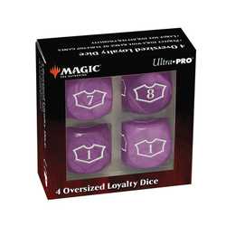 Ultra Pro Deluxe 22mm Loyalty Dice Swamp Purple for Magic the Gathering