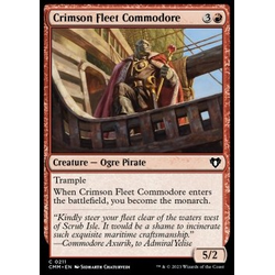 Magic löskort: Commander Masters: Crimson Fleet Commodore (foil)