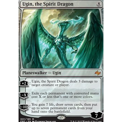 Magic löskort: Fate Reforged: Ugin, the Spirit Dragon
