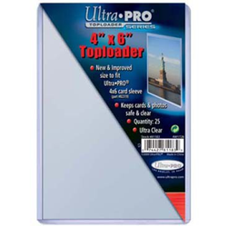 Ultra Pro Toploaders 4" x 6" (25st)