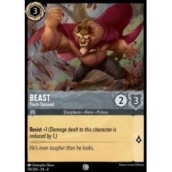 Lorcana Löskort: Ursula's Return: Beast - Thick-Skinned