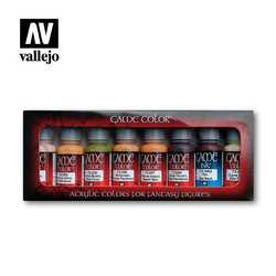 Vallejo Paint Set - Game Color: Skin Color (8)