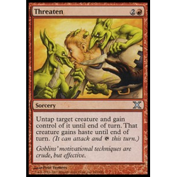 Magic löskort: 10th Edition: Threaten