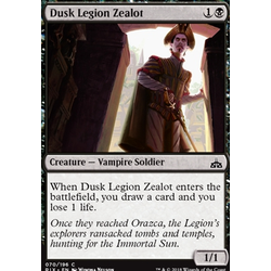 Magic löskort: Rivals of Ixalan: Dusk Legion Zealot