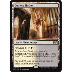 Magic löskort: Ravnica Allegiance: Godless Shrine