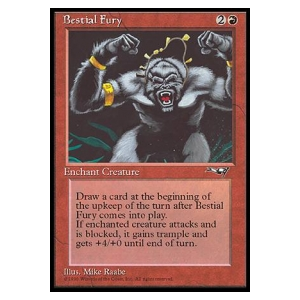 Magic löskort: Alliances: Bestial Fury v.1