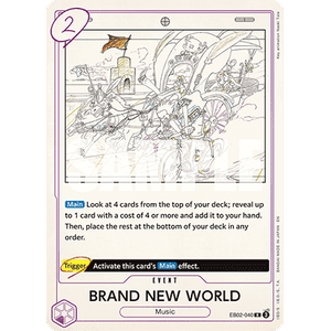 One Piece Löskort: Anime 25th Collection: BRAND NEW WORLD