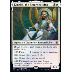 Magic löskort: Throne of Eldraine: Kenrith, the Returned King