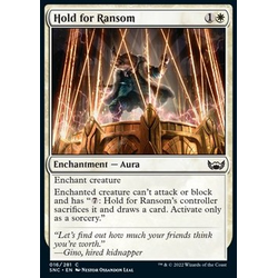 Magic löskort: Streets Of New Capenna: Hold for Ransom