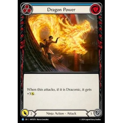 FaB Löskort: The Hunted: Dragon Power (Blue)