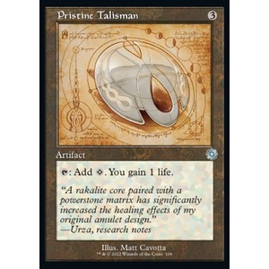 Magic löskort: The Brothers' War: Pristine Talisman (alternative art)