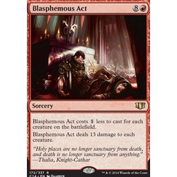 Magic löskort: Commander 2014: Blasphemous Act