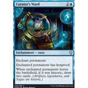 Magic löskort: Dominaria: Curator's Ward
