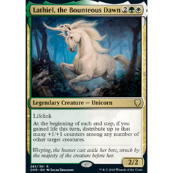 Magic löskort: Commander Legends: Lathiel, the Bounteous Dawn