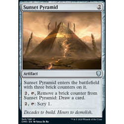Magic löskort: Commander Legends: Sunset Pyramid