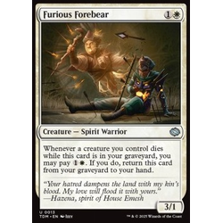 Magic löskort: Tarkir: Dragonstorm: Furious Forebear