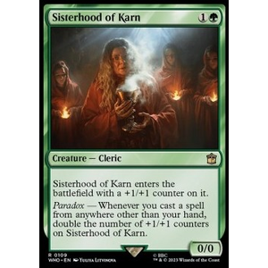 Magic löskort: Universes Beyond: Doctor Who: Sisterhood of Karn