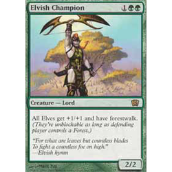 Magic löskort: 8th Edition: Elvish Champion (Foil)