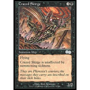 Magic löskort: Urza's Saga: Crazed Skirge