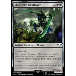 Magic löskort: Universes Beyond: Warhammer 40,000: Skorpekh Destroyer (Foil)