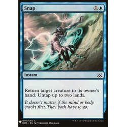 Magic löskort: Mystery Booster: Snap