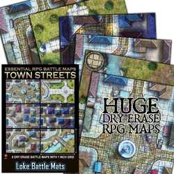 Essential RPG Battle Maps: Town Streets