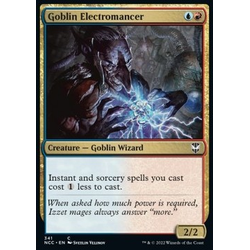 Magic löskort: Commander: Streets of New Capenna: Goblin Electromancer
