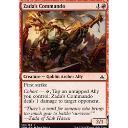 Magic löskort: Oath of the Gatewatch: Zada's Commando