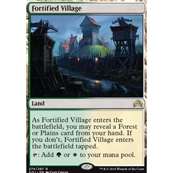 Magic löskort: Shadows over Innistrad: Fortified Village (Foil)