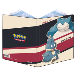 Ultra Pro 4-Pocket Portfolio Pokemon Snorlax & Munchlax