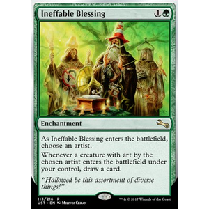 Magic löskort: Unstable: Ineffable Blessing (V.5)