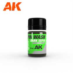 Pin Wash: Dark Sepia (35ml)