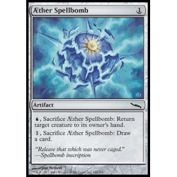 Magic löskort: Mirrodin: Aether Spellbomb (Foil)
