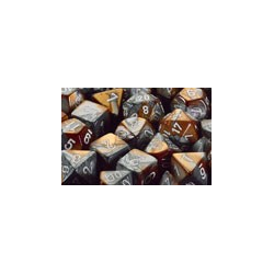 Gemini: Copper-Steel/white (12-die set)