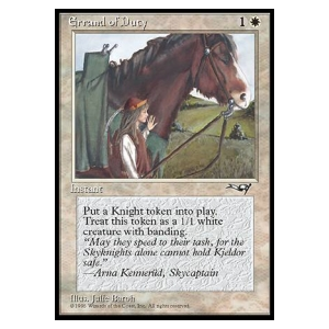 Magic löskort: Alliances: Errand of Duty v.1