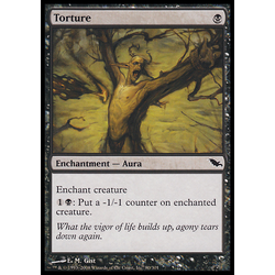 Magic löskort: Shadowmoor: Torture