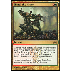Magic löskort: Gatecrash: Signal the Clans