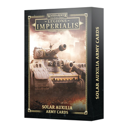 Legions Imperialis: Solar Auxilia  Army Cards Pack