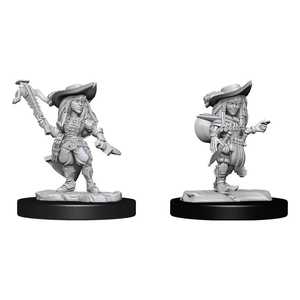 Pathfinder Deep Cuts (Unpainted): Gnome Bard Female