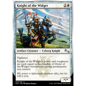 Magic löskort: Unstable: Knight of the Widget