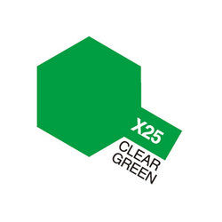 Tamiya: X-25 Clear Green (10ml)