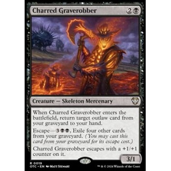 Magic löskort: Commander: Outlaws of Thunder Junction: Charred Graverobber