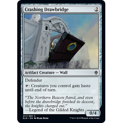 Magic löskort: Throne of Eldraine: Crashing Drawbridge
