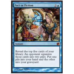 Magic löskort: From the Vault Twenty: Fact or Fiction (Foil)