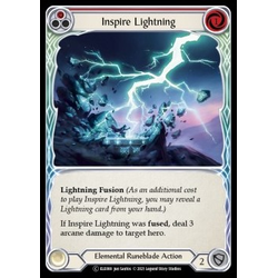 FaB Löskort: Tales of Aria Unlimited: Inspire Lightning (Red) (Rainbow Foil)
